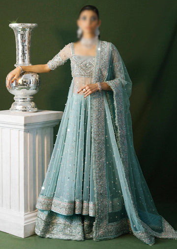 Hussain Rehar SAAHIL Formals Jhil Mil SAAHIL Net Maxi - 09350